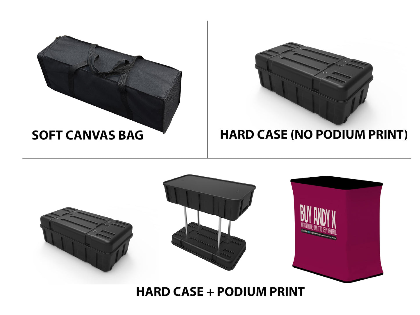 8' Fabric Pop Up Display (Curve)