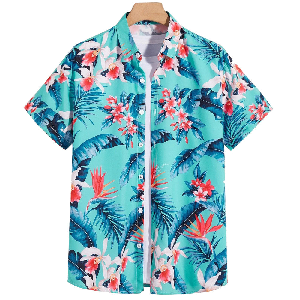 Tropical Print Shirt (Full Dye Sublimation) #500036