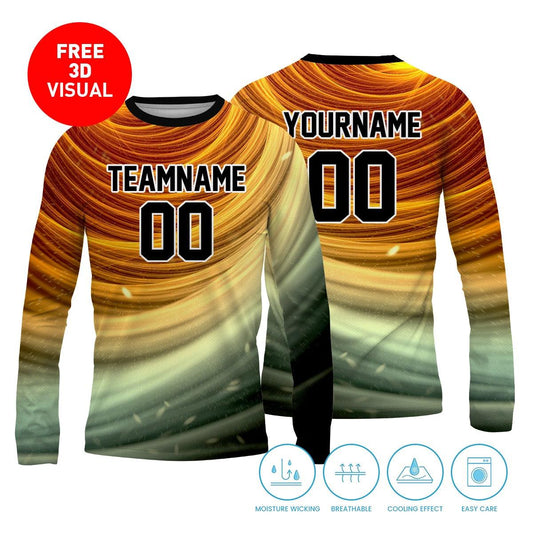 Long Sleeve Crew Neck (Full Dye Sublimation)#500003 - Soardist