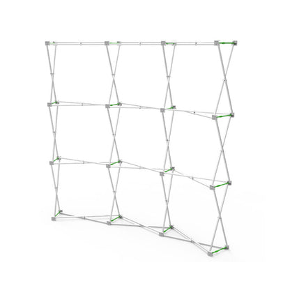8' Fabric Pop Up Display  (Curve)